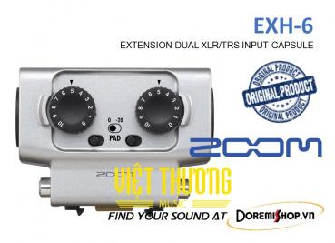 Zoom XLR/TRS Expansion Module  ( for the Zoom H5, H6, U-44, and F4 )